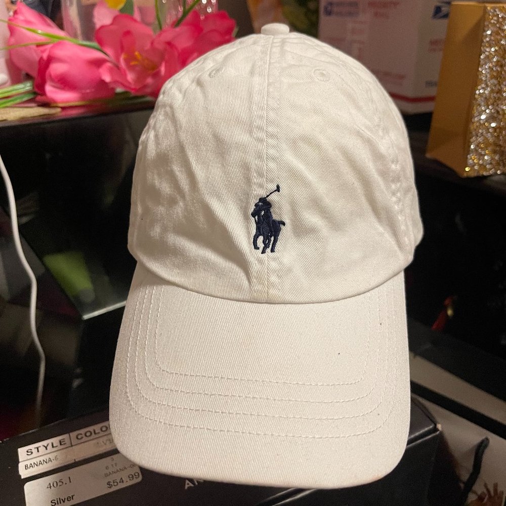 white polo hat